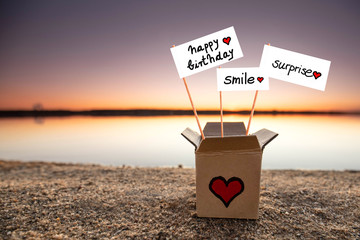 happy birthday Überraschung