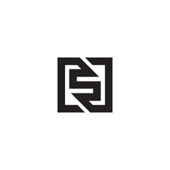 Obraz premium S letter vector logo design
