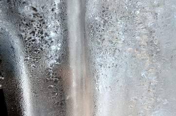 Pattern on an icicle