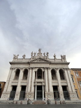 basilica di san giovanni in laterano,roma,italia.