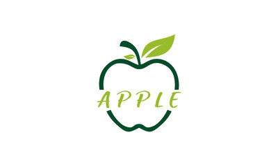 simple apple logo design
