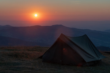 Lever Soleil Camping