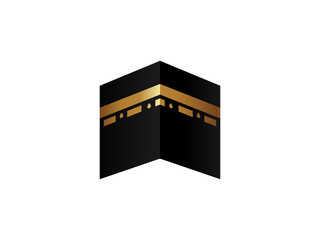 Vector symbol of the holy tomb of the Prophet Muhammad