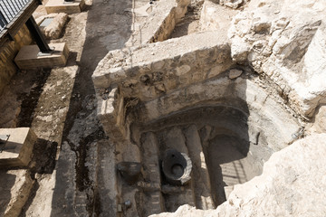 At The Davidson Center in Jerusalem