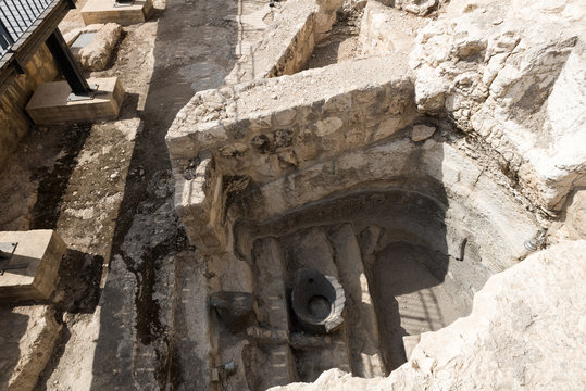 At The Davidson Center in Jerusalem