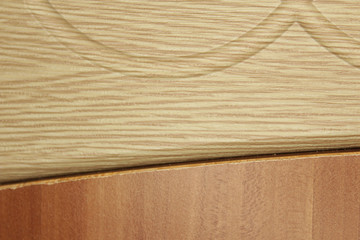 light wooden background, sectional wood texture