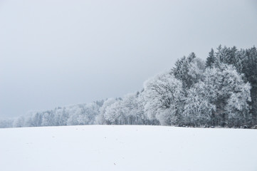 Winter Wonderland in Aying, Bavaria, Germany