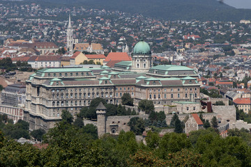 Il castello di Buda, Budapest - Ungheria