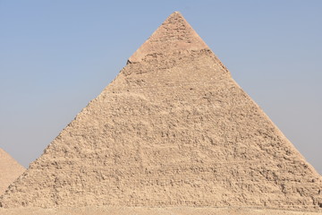 Fototapeta na wymiar Pyramid of Khafre, Full Frame, Giza, Egypt