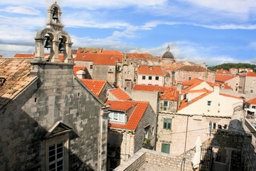 Obraz premium rooftops, Dubrovnik, Croatia