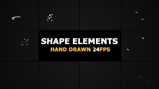 Shape Elements Motion Graphics Pack