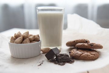cookies and milk