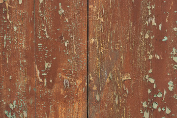 Old weathered wooden door background