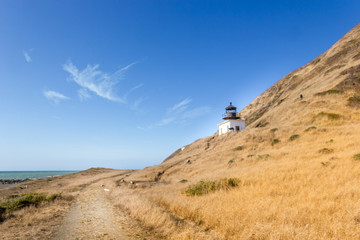 Fototapeta na wymiar Punta Gorda Lighthouse, CA