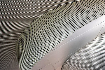 building and metal texture