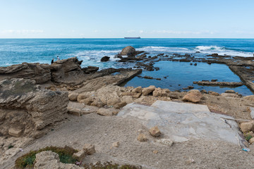 Fototapeta na wymiar Caesarea National Park in Israel