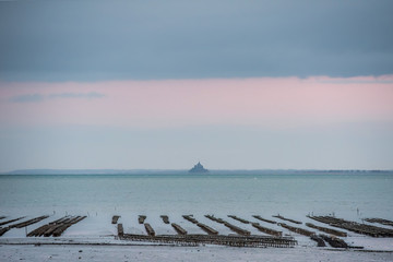 Mont st Michel seen from Cancale