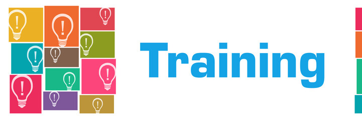 Training Colorful Bulbs Grid Left 