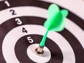 The image of a darts target