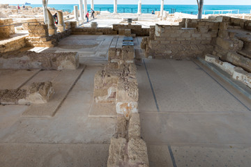 Caesarea National Park in Israel