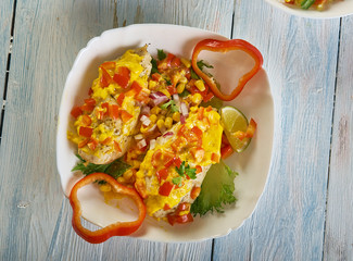  Dish Queso Chicken Bake