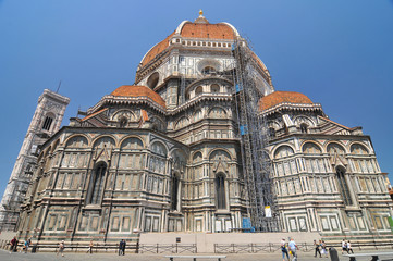 Florence, Italy. Cathedral of Santa Maria del Fiore (1436), or The Duomo.
