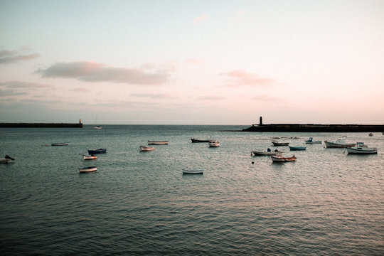 Abendrot auf Lanzarote
