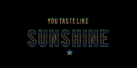 Slogan Fashion Print