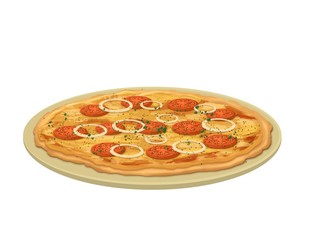 Ilustração Pizza
