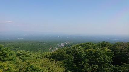 山頂からの風景