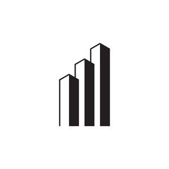 Fototapeta premium Building logo design vector template