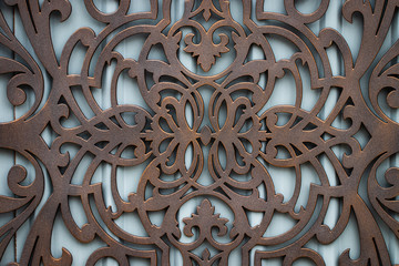 beautiful decorative metal elements forged wrought iron gates