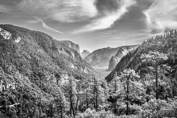 Yosemite Valley B&W