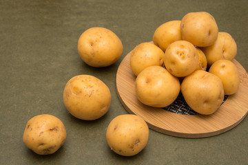 Creole potato or yellow potato (Solanum phureja)