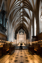interior of Bristol Cathedral