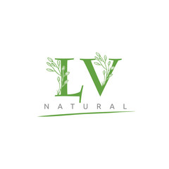 Nature Green Leaf ,  Letter Logo
