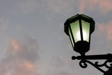 Fototapeta na wymiar Vintage Street Lamp