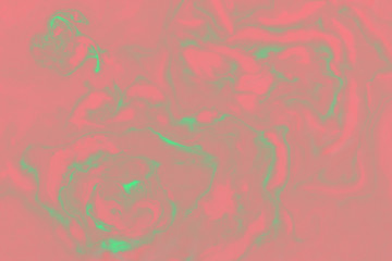 Suminagashi marble texture hand painted with red i