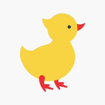Сhick little chicken. Vector illustration. EPS 10
