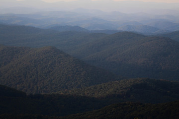 Obraz premium View from Bickle Knob Tower