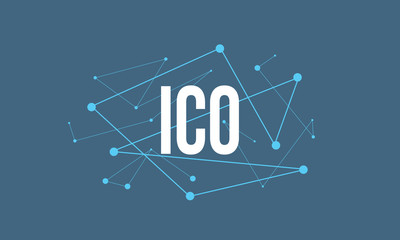 ICO headline logo design 