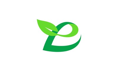 e green leaf logo