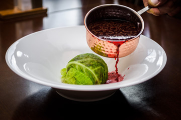 borsch and goose stuffed cabbage © Tomasz