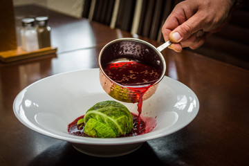borsch and goose stuffed cabbage © Tomasz