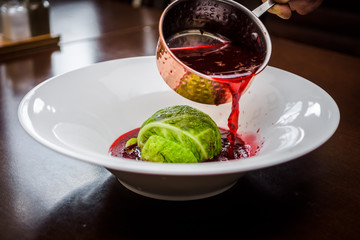 borsch and goose stuffed cabbage © Tomasz