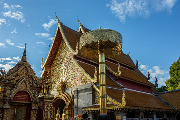 Obraz premium Wat Phrathat Doi Suthep