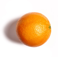 Pomarańcze na białym tle