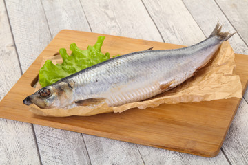 Salted herring fish