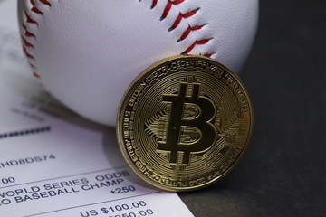 Betting baseball with bitcoin
