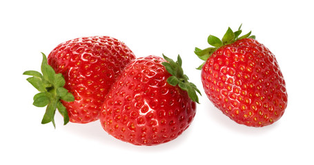 Strawberry isolated on white background